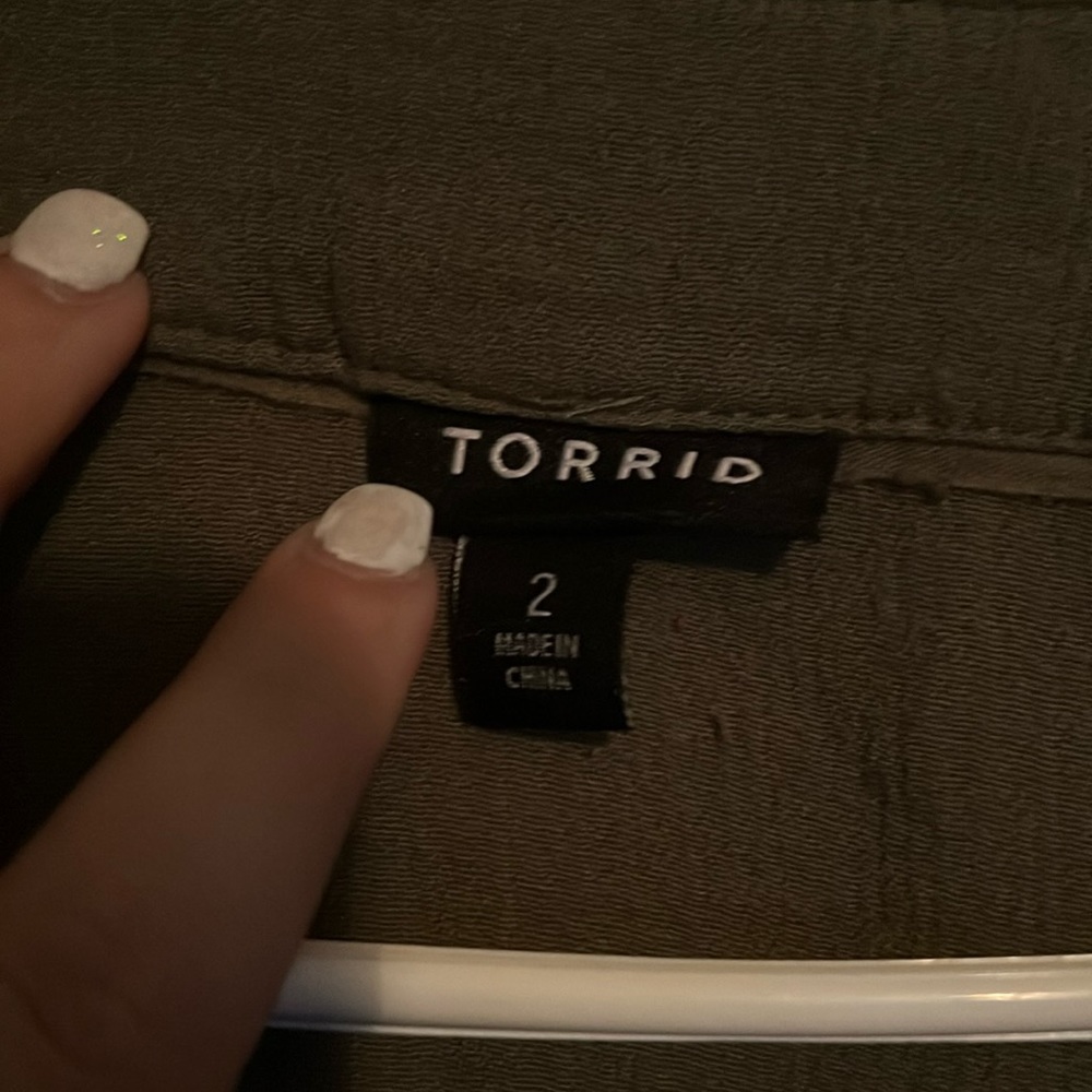 Torrid long sleeve shirt